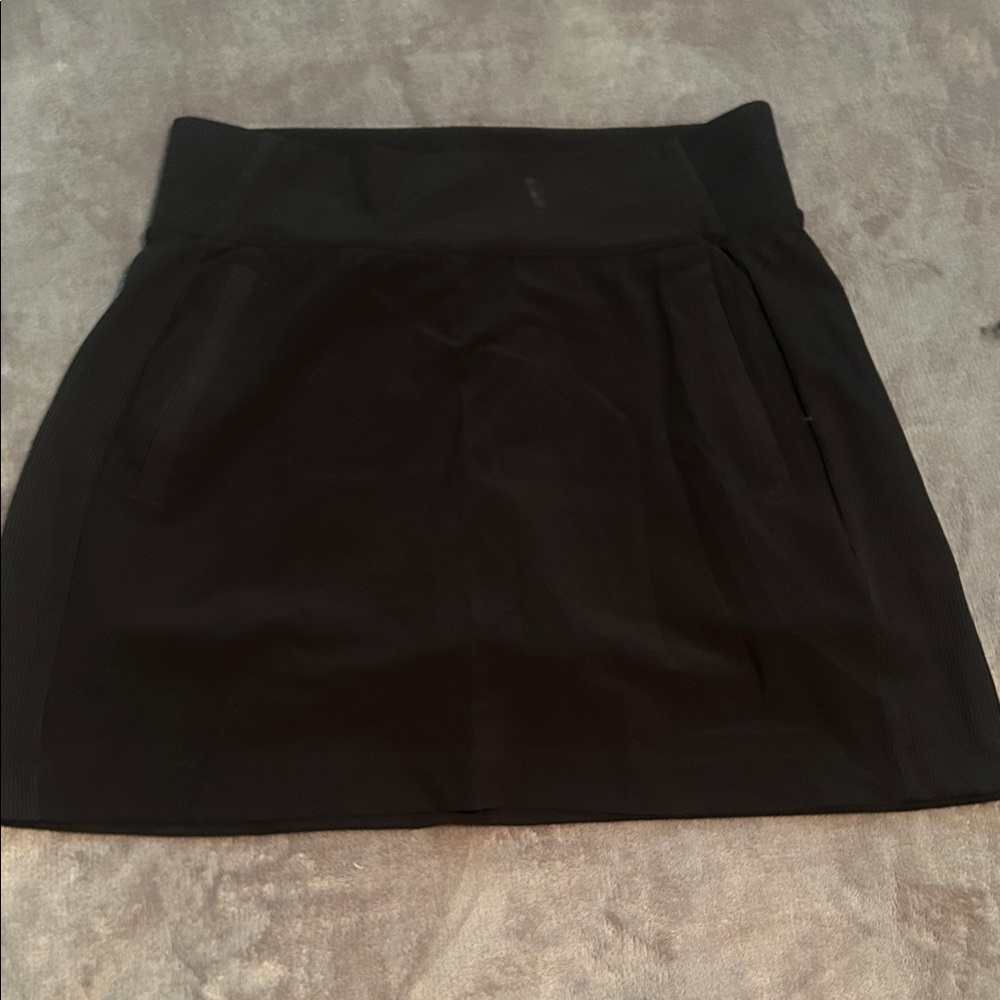 Black Women's athletic Skort